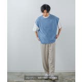 ジャガード インレイ ニットベスト×Tシャツ | improves | 詳細画像16