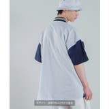カレッジロゴ 刺しゅう 半袖 | improves | 詳細画像5 