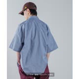 ロゴワッペン ブロード 半袖ビッグシャツ | improves | 詳細画像4