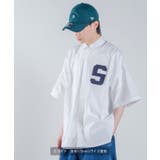 ロゴワッペン ブロード 半袖ビッグシャツ | improves | 詳細画像9