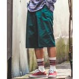 グリーン | オーバーサイズ スケーター チノショーツ | improves