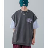 スミクロ | USコットン 裏毛ベスト&カットソー&ネックレス メンズ | improves