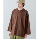 ブラウン | ロンT 長袖Tシャツ メンズ | improves