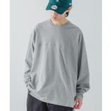 杢グレー | ロンT 長袖Tシャツ メンズ | improves