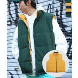 中綿ベスト メンズ リバーシブル | improves | 詳細画像1