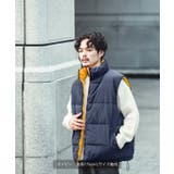 中綿ベスト メンズ リバーシブル | improves | 詳細画像15