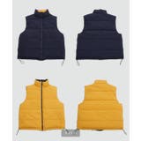 中綿ベスト メンズ リバーシブル | improves | 詳細画像18