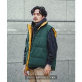 中綿ベスト メンズ リバーシブル | improves | 詳細画像3