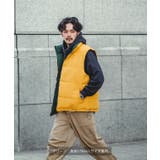 中綿ベスト メンズ リバーシブル | improves | 詳細画像4