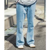 ストーンウォッシュ | デニムパンツ メンズ フレアパンツ | improves