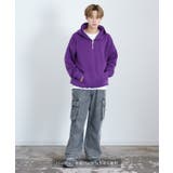 パーカー メンズ ハーフジップ | improves | 詳細画像15 