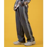 チャコール | ジャージパンツ メンズ ワイドパンツ | improves