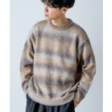 ブラウン | ニットセーター メンズ クルーネック | improves