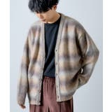ブラウン | カーディガン メンズ クルーネック | improves