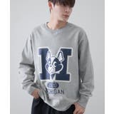 Ａ-杢グレー | トレーナー メンズ 裏起毛 | improves