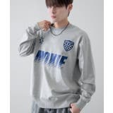 Ｂ-杢グレー | トレーナー メンズ 裏起毛 | improves