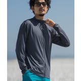 チャコール | ラッシュガード メンズ フロントジップ | improves