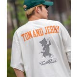 D-ホワイト | 半袖Tシャツ メンズ TOM&JERRY | improves