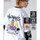 Tシャツ メンズ 重ね着 | improves | 詳細画像1 