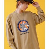ベージュ | 長袖Tシャツ メンズ TOM&JERRY | improves