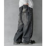 デニムパンツ メンズ フリンジ加工 | improves | 詳細画像4 