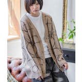 Ｈ-ベージュ | カーディガン メンズ モヘアタッチ | improves