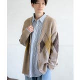 Ｅ-ベージュ | カーディガン メンズ モヘアタッチ | improves