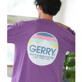 パープル | 長袖Tシャツ メンズ GERRY | improves