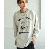 オートミール | 長袖Tシャツ メンズ TOM&JERRY | improves