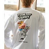 ホワイト | 長袖Tシャツ メンズ TOM&JERRY | improves