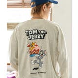 オートミール | 長袖Tシャツ メンズ TOM&JERRY | improves