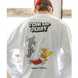 ホワイト | 長袖Tシャツ メンズ TOM&JERRY | improves
