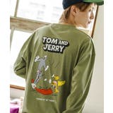 カーキ | 長袖Tシャツ メンズ TOM&JERRY | improves