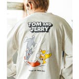 オートミール | 長袖Tシャツ メンズ TOM&JERRY | improves