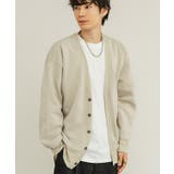 グレージュ | カーディガン メンズ 裏起毛 | improves
