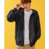 杢チャコール | パーカー メンズ ライトスウェット | improves