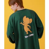 グリーン | 長袖Tシャツ メンズ TOM&JERRY | improves