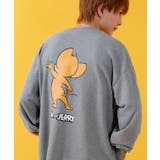 杢グレー | 長袖Tシャツ メンズ TOM&JERRY | improves