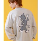 オートミール | 長袖Tシャツ メンズ TOM&JERRY | improves