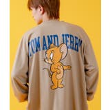 ベージュ | 長袖Tシャツ メンズ TOM&JERRY | improves