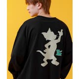 ブラック | 長袖Tシャツ メンズ TOM&JERRY | improves