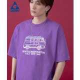 パープル | 半袖Tシャツ メンズ GERRY | improves
