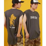 Ａ-チャコール | ノースリーブTシャツ メンズ TOM&JERRY | improves