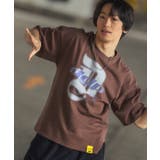 ブラウン | Tシャツ 半袖 カットソー | improves