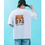 Ａ-ホワイト | 半袖Tシャツ メンズ TOM&JERRY | improves