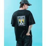 Ｂ-ブラック | 半袖Tシャツ メンズ TOM&JERRY | improves