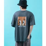 Ａ-チャコール | 半袖Tシャツ メンズ TOM&JERRY | improves