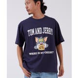 A-ネイビー | 半袖Tシャツ メンズ TOM&JERRY | improves
