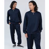 ネイビー | スウェット セットアップ メンズ | improves