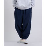 ネイビー | ワイドパンツ メンズ ストレッチ | improves